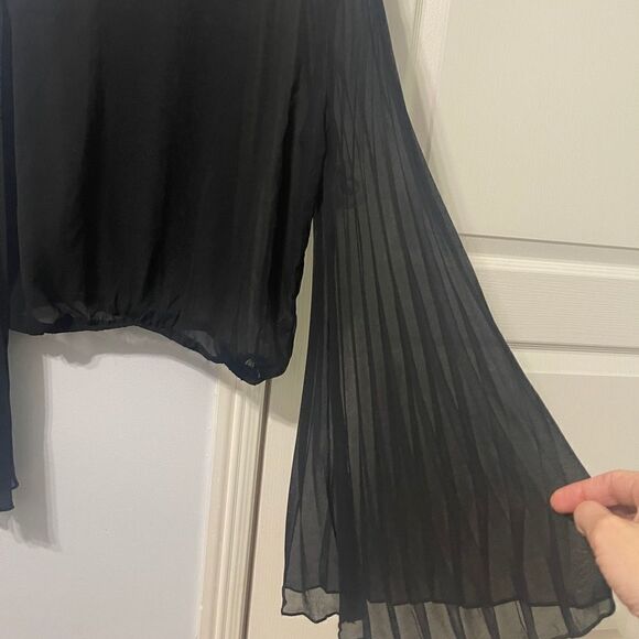 ALTAR’D State black sheer top - Picture 3 of 8